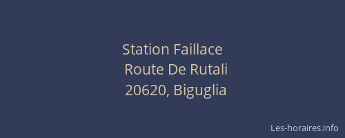 Station Faillace