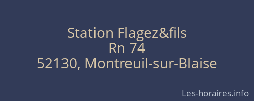 Station Flagez&fils