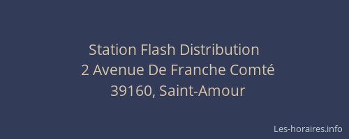 Station Flash Distribution