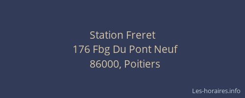 Station Freret
