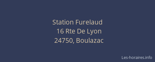 Station Furelaud