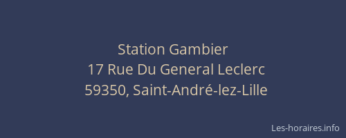 Station Gambier