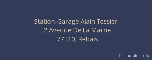 Station-Garage Alain Tessier