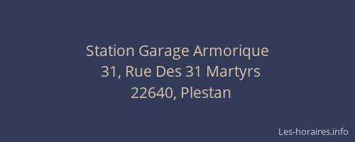 Station Garage Armorique