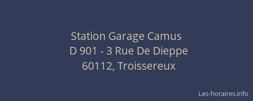 Station Garage Camus