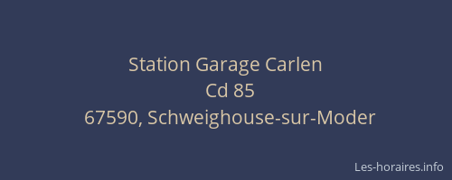 Station Garage Carlen