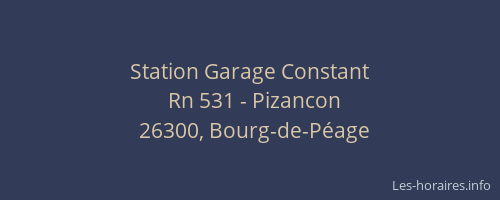 Station Garage Constant