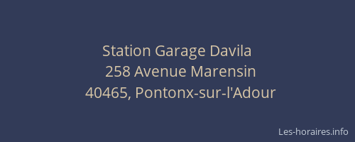 Station Garage Davila