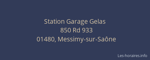 Station Garage Gelas