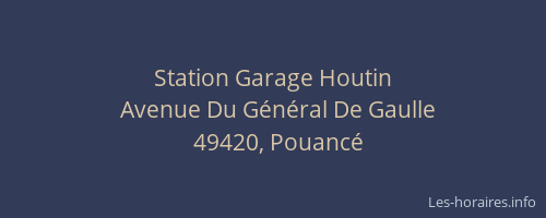 Station Garage Houtin