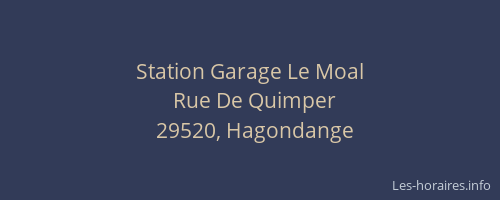 Station Garage Le Moal