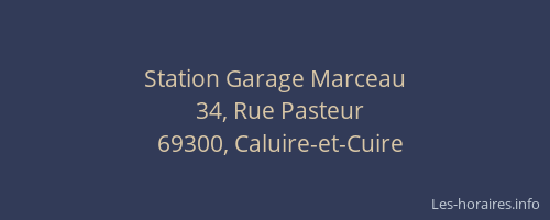 Station Garage Marceau