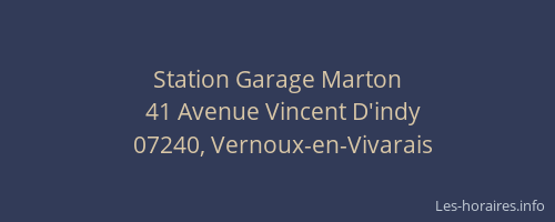 Station Garage Marton