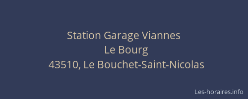 Station Garage Viannes