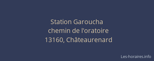 Station Garoucha