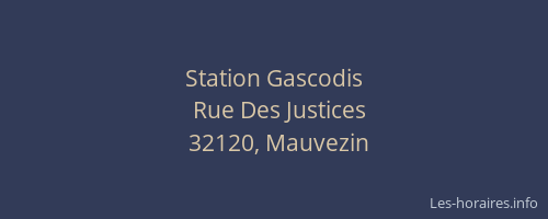 Station Gascodis