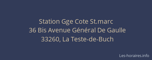 Station Gge Cote St.marc