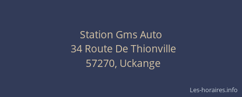 Station Gms Auto