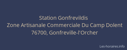Station Gonfrevildis