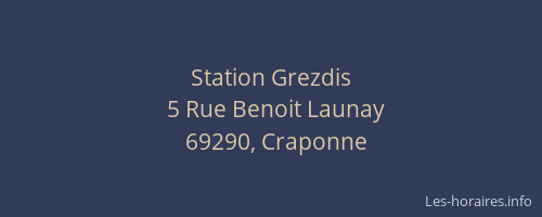 Station Grezdis