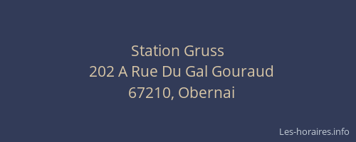 Station Gruss