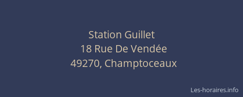 Station Guillet