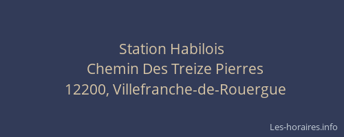 Station Habilois