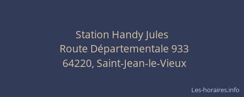 Station Handy Jules