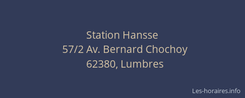 Station Hansse