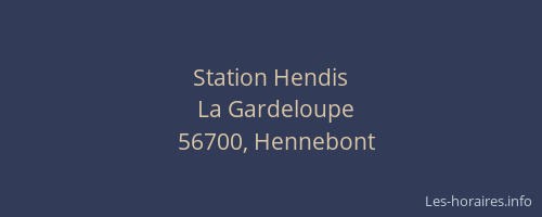 Station Hendis