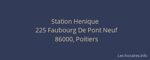 Station Henique