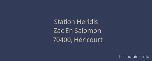 Station Heridis