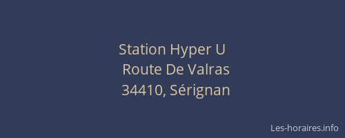 Station Hyper U