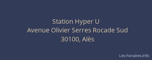 Station Hyper U