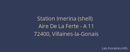 Station Imerina (shell)