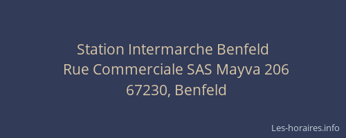 Station Intermarche Benfeld