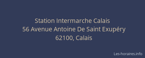 Station Intermarche Calais