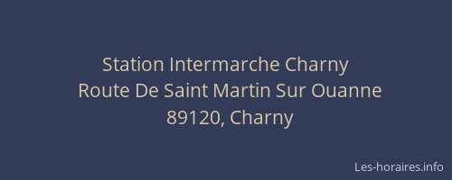 Station Intermarche Charny