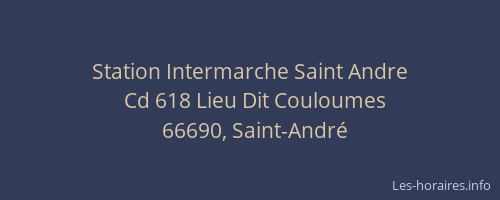 Station Intermarche Saint Andre