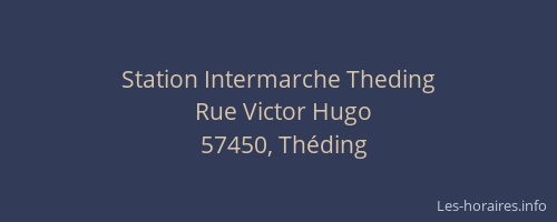 Station Intermarche Theding