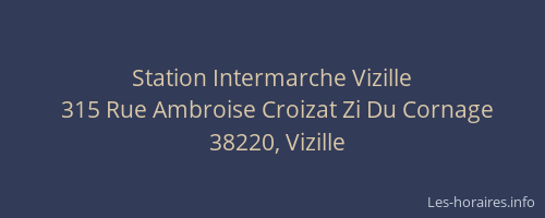 Station Intermarche Vizille