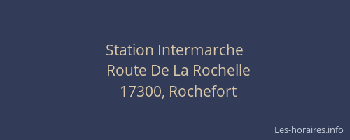 Station Intermarche