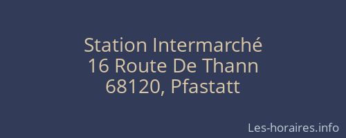 Station Intermarché