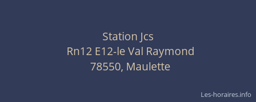 Station Jcs