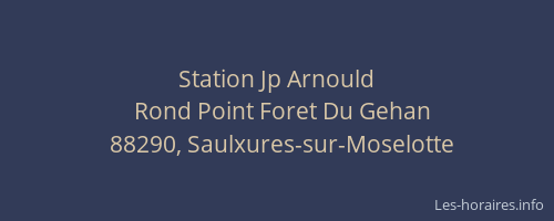 Station Jp Arnould