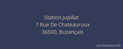 Station Jupillat