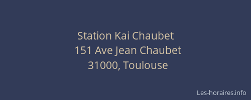 Station Kai Chaubet