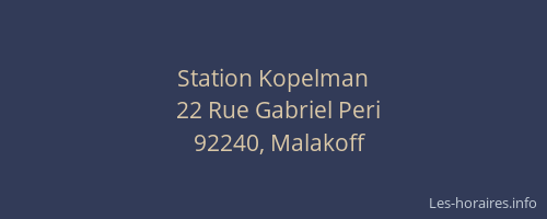 Station Kopelman