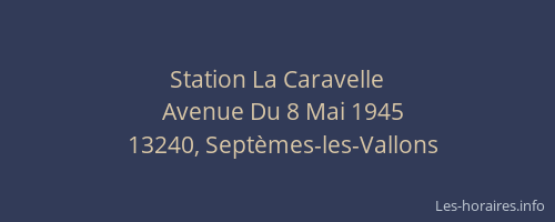 Station La Caravelle