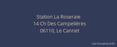 Station La Roseraie